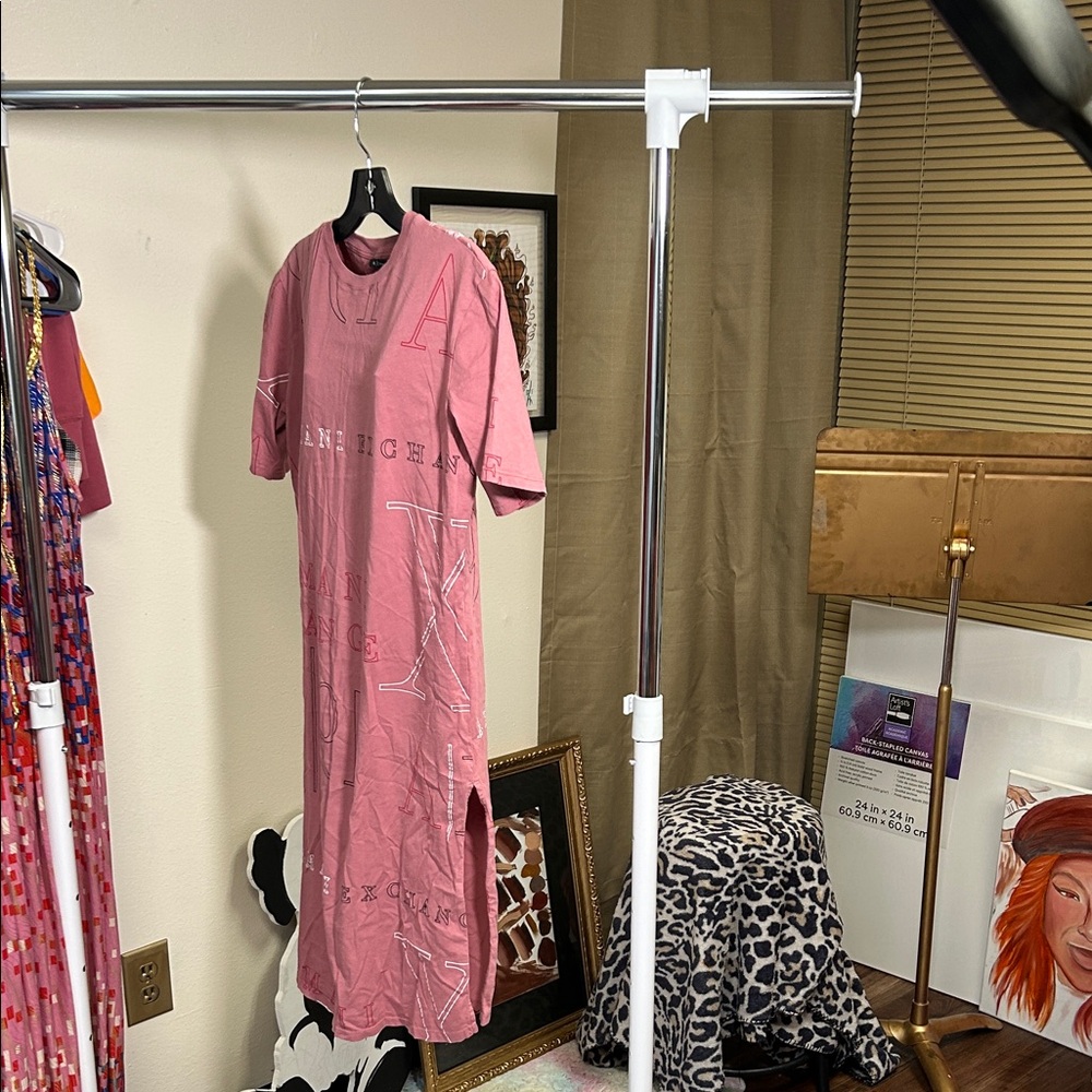 A/X Armani Exchange Pink Dress